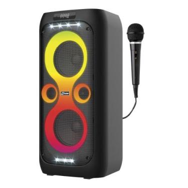Imagem de Caixa de Som Ssound Vegas 2 Portatil LED Bluetooth TWS 700w - 1 Mic, P