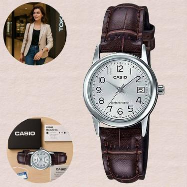 Imagem de Relógio Casio Feminino Analógico Prata LTP-V002L-7B2UDF