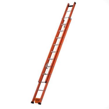 Imagem de Escada de Alumínio e Fibra de Vidro 23 Degraus Extensível 4,20m X 7,20