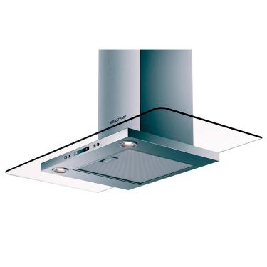 Imagem de Coifa de Parede Brastemp 90 cm Inox 5 e 6 Bocas Timer Autodesligamento BAP90AR