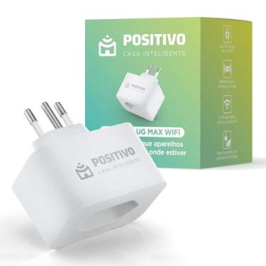 Imagem de Smart Plug Max Wi-Fi - Positivo Casa Inteligente, Branco