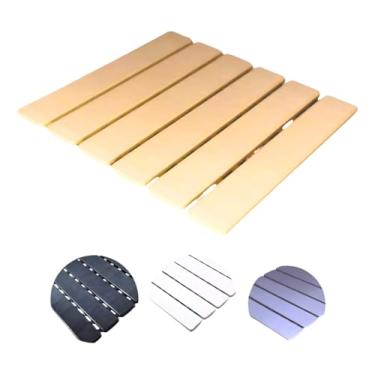 Imagem de Tapete Estrado Antiderrapante Para Box Banheiro Com Ventosas (Bege)