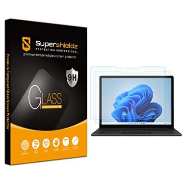 Imagem de (Pacote com 2) Supershieldz projetado para laptop Microsoft Surface 5/4/3 (13,5 polegadas), protetor de tela, (vidro temperado) antiarranhões, sem bolhas