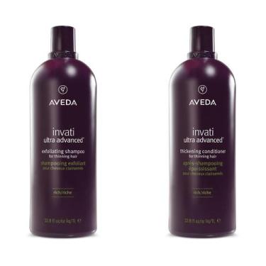 Imagem de Shampoo e condicionador Aveda Invati Ultra 1L Thning Hair