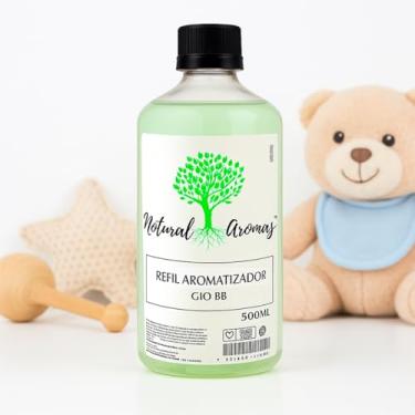 Imagem de Aromatizador Ambiente Fragrância Casa Cheiro 500ml Perfumado Aromas Quarto Natural Limpeza Diversos (Baby)