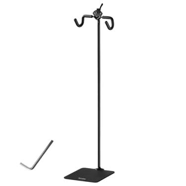 Imagem de Luocute Suporte de Piso de Bicicleta, Rack de Manutenção Ajustável Vertical de 1-5 Engrenagens, Adequado para Bicicletas de Montanha e Estrada de 26-29 Polegadas