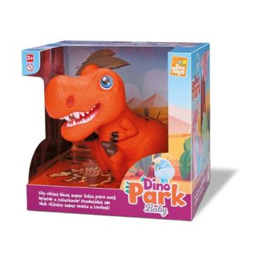 Imagem de Boneco dinopark baby 677 - BEE TOYS, Laranja, Dinopark Baby