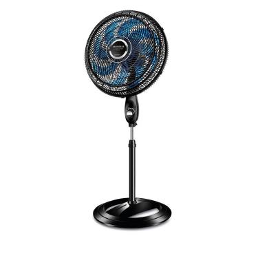 Imagem de Ventilador De Coluna Mondial 40cm Super Turbo 8 Pás VTX-40C-Crystal Preto Azul 110V