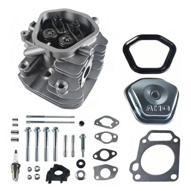 Imagem de Kit de cabeça de cilindro para Honda GX240 GX270 8HP 9HP motor com tampa de válvula balancim vela de ignição