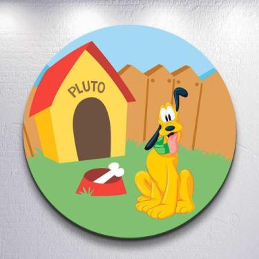 Imagem de Capas p/ Painel Festa Infantil Pateta Dog Cachorro Painel Redondo Gran