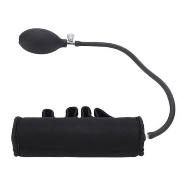 Imagem de ZJchao Fortalecedor de Aperto de Mão Inflável Treinador de Força de Aperto Ajustável Flexibilidade de Dedo Portátil Válvula de Pressão Fortalecedor de Antebraço para Trabalhadores de