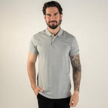 Imagem de Camisa Polo Aramis Cinza Mescla-Masculino