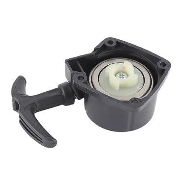 Imagem de Aparador de cerca viva 32 acionador de arranque fácil de puxar, rebobinar, acessório de arranque, resistente, versátil para entusiastas de bricolage, material ABS