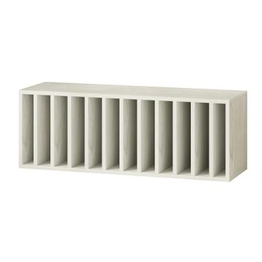 Imagem de IOTXY Estante de cubo modular DIY – Prateleiras básicas expansíveis e empilháveis personalizadas CubeXY, estante aberta de madeira de 12 cubos com prateleiras removíveis para organizador de