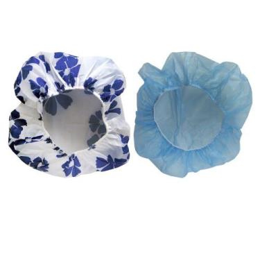 Imagem de Toucas plásticas de cabelo para banho 2 unidades marco boni, Touca de 