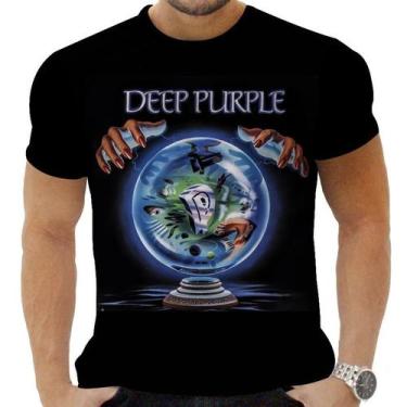Imagem de Camiseta Camisa Personalizada Rock Deep Purple Clássico 3 - Obsidiana 