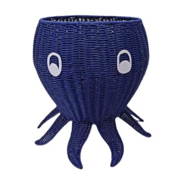 Imagem de Kuntesetty Cestas de Tecido para Armazenamento E Organização de Frutas E Pães, Organizador Prático para Sala, PP Imitação Rattan