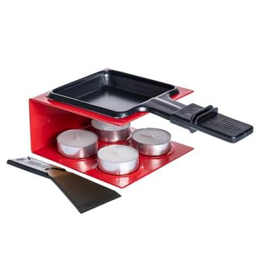 Imagem de Mini racleteira antiaderente L19,9xP10,8xA6cm cor vermelha