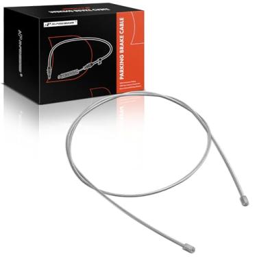 Imagem de A-Premium Conjunto de cabo de freio de estacionamento lateral intermediário compatível com modelos Ford: F-450 Super Duty 2008 2009 2010 - Substituição # 7C3Z2A793T