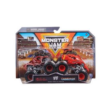 Imagem de 2 Carrinhos Octon8Er Vs Crushstation 1:64 - Monster Jam