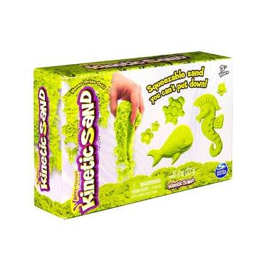 Imagem de Massaareia - Kinetic Sand - Cores Neon - Verde