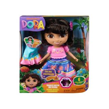 Imagem de Dora Aventureira - Boneca Dançarina Saia Giratória Com Som