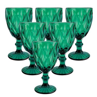 Imagem de Jogo de Taças Verde com 6 Peças 260ML Original Glass