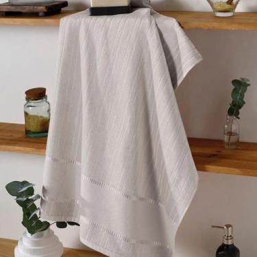 Imagem de Toalha Banho Velour Para Bordar Bella - Dohler, Cinza