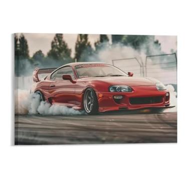Imagem de HouLaiZhe Drift Modified Sup Cool Jdm Cartazes de Carro Tela Estética Decoração de Quarto Pintura de Parede Impressões Sala de Galeria Decoração de Parede para Quarto Sala de Estar Escritório 11 x 17