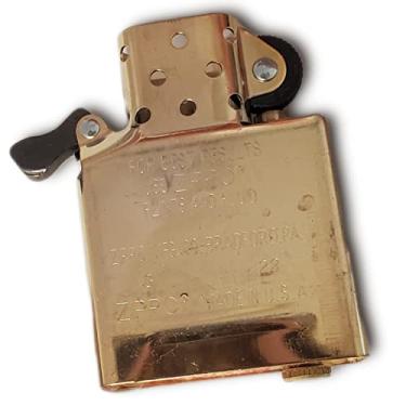Imagem de Zippo Acabamento interno de latão (sem capa externa) apenas inserção interna