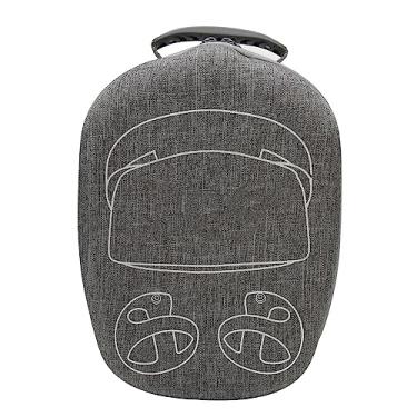 Imagem de KIMISS Estojo de Viagem para Fone de Ouvido VR EVA Cinza Anti-queda Portátil Estojo de Transporte para PS VR2 Com Capa Protetora de Lente