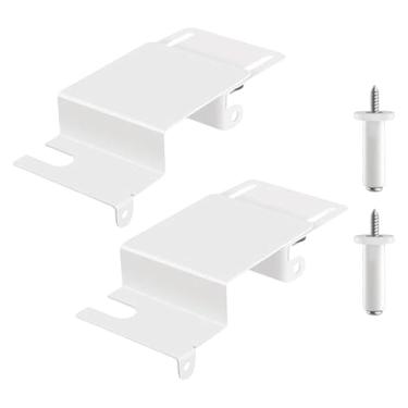 Imagem de TTETTZ 2 Travas de Infantil para Portas, Trava Superior de para Crianças, Fácil de Instalar, Alto Desempenho, Baseada Na Batente Da Porta, Branco, Tamanho real