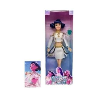 Imagem de Boneca De Vinil De 30CM Anime K-Pop Demon Hunters Rumi Mira Zoey Prese