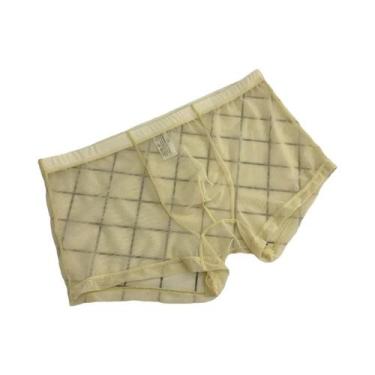 Imagem de Cuecas Transparentes De Baixa Cintura Para Homens, Lingerie Sexy E Ínt