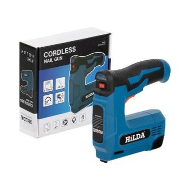 Imagem de Pistola De Pregos Elétrica HILDA USB 2 Em 1, Grampeador Pneumático Com