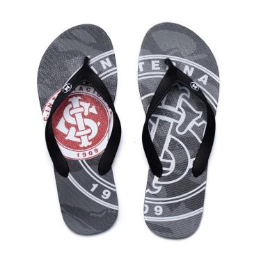 Imagem de Chinelo Infantil Molekinho Inter PVC Preto/Vermelho-Masculino