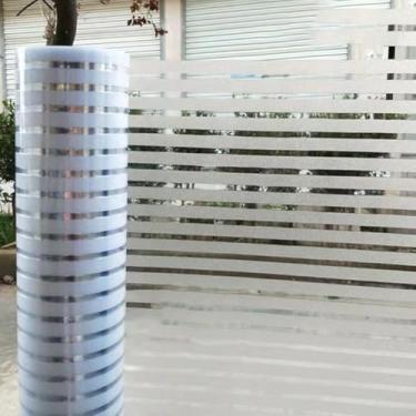 Imagem de Película de privacidade para janela, película de arco-íris, adesivo decorativo de janela, vitral estático 3D, película de janela para controle de calor doméstico, não adesivo