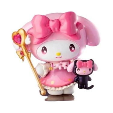 Imagem de Brinquedo Kawaii Sanrio Kuromi Hello Kitty Magician Blind Box, Boneca 