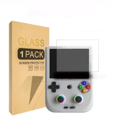 Imagem de Protetor de tela para Anbernic RG406V, película protetora transparente de vidro temperado