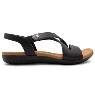 Imagem de Sandalia Conforto Calce Facil com Elastico R1804098 Usaflex-Feminino