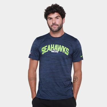 Imagem de Camiseta Nike Seattle Seahawks Drop 2 Dri-FIT Team Velocity Masculina-Masculino