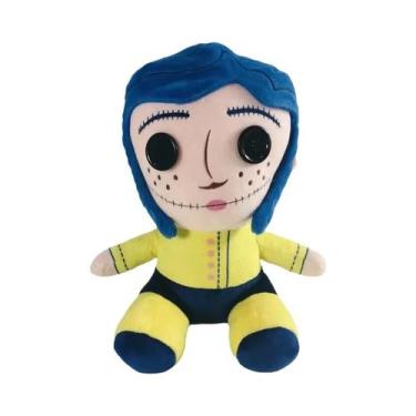 Imagem de Boneca De Pelúcia Coraline De 25cm, Macia, Feia, Fofa, Kawaii, Figura 