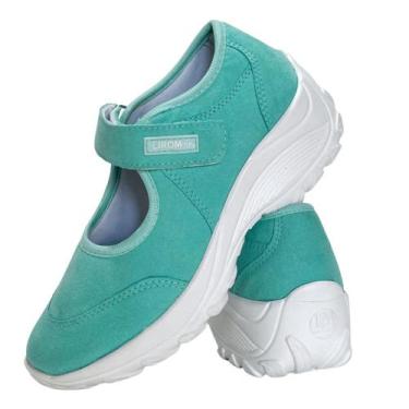 Imagem de Sapato Tenis Feminino Semi Ortopédico Sandália Em Couro Confortável Li