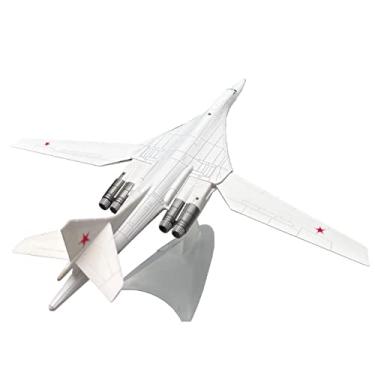 Imagem de MOOKEENONE 1:200 Russian Tupolev Tu160 Blackjack Strategic Bomber Aircraft Model Simulation Aircraft Model Aviation Model Aircraft Kits for Collection and Gift