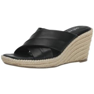 Imagem de SoftWalk Sandália anabela feminina Hastings, Preto, 10.5