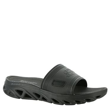 Imagem de Skechers Sandália masculina Glide Step Sport Slide, Preto, 10