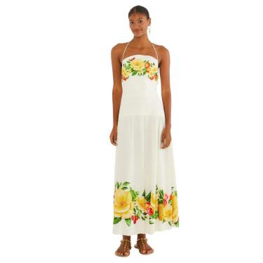 Imagem de Vestido Longo Farm Rio Floral Picnic-Feminino