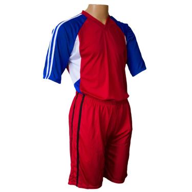 Imagem de Kit Conjunto Uniforme e Calção 4 + 1 Goleiro Estampados-Masculino