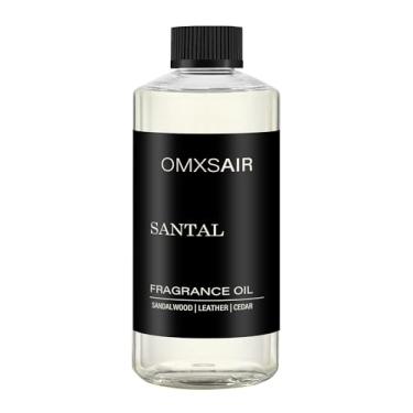 Imagem de Óleo difusor Hotel Scnet 500 ml inspirado no Santal - Hotel e carro, aromas de luxo para casa - sândalo, papiro, cardamomo, mistura de óleos essenciais Santal para difusor de aromaterapia