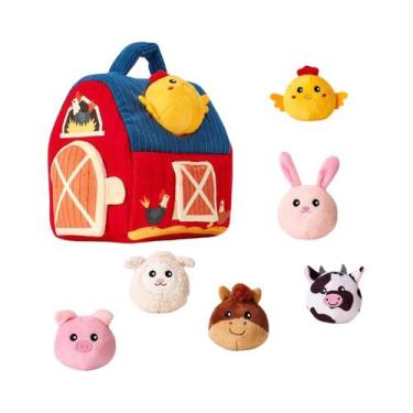 Imagem de Brinquedo De Colmeia Para Bebês De 6-12 Meses, Com 5 Elementos Sensori